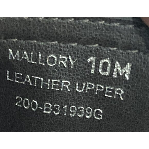 Mallory Women Size 10M Brown Leather Crocodile Embossed Loafers Brazil - Picture 8 of 8